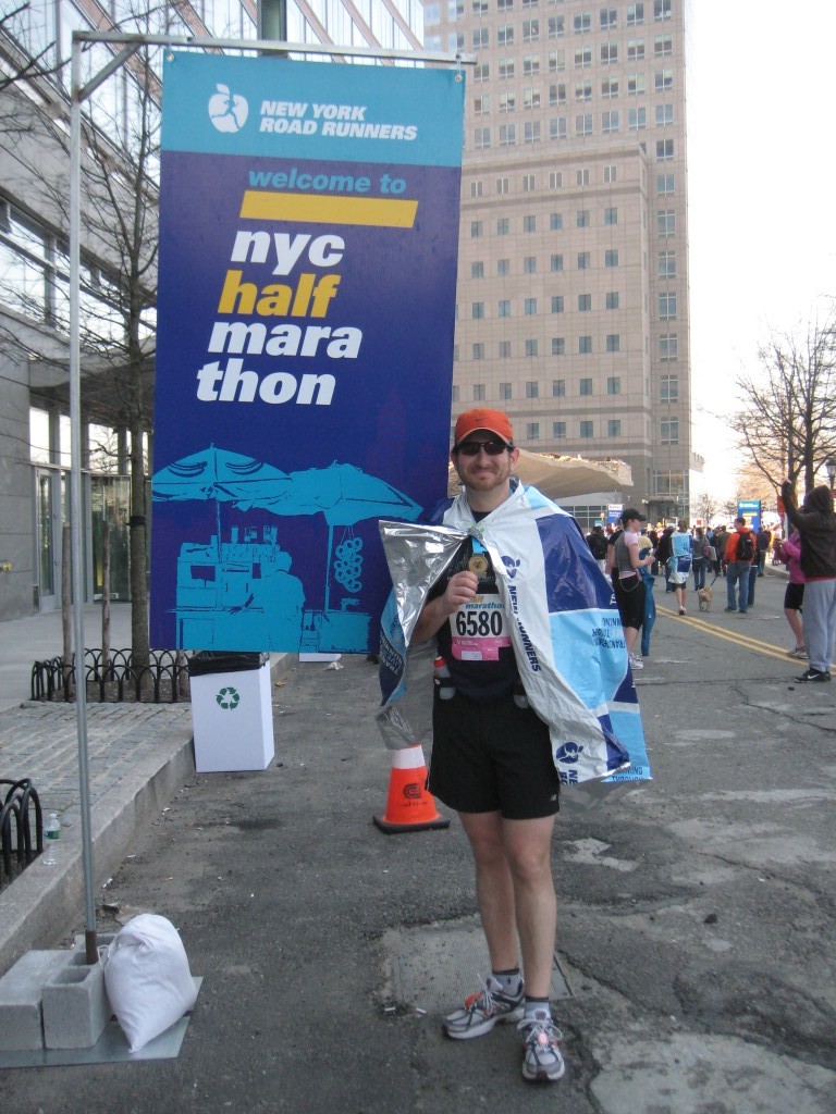 Marc after NYC Half '10